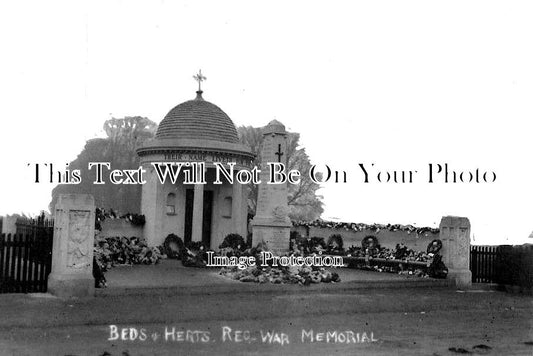 BF 666 - Bedfordshire & Hertfordshire War Memorial, Kempston, Bedfordshire