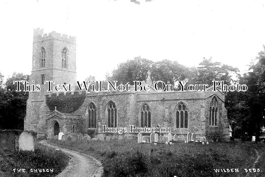 BF 669 - St Nicholas Church, Wilden, Bedfordshire c1912