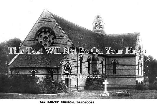 BF 670 - All Saints Church, Caldecote, Bedfordshire c1930