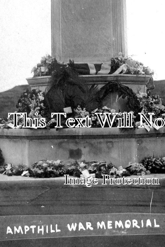BF 678 - Dedication Of Ampthill War Memorial, Bedfordshire WW1