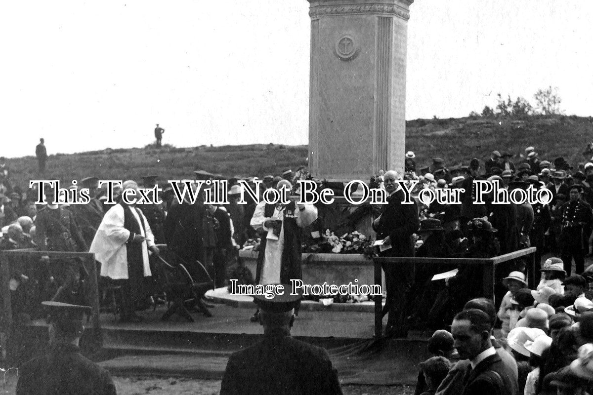BF 681 - Dedication Of Ampthill War Memorial, Bedfordshire WW1
