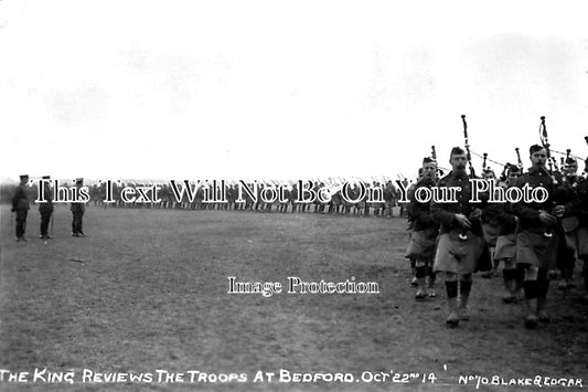 BF 686 - The King Reviews The Troops At Bedford, Bedfordshire 1914