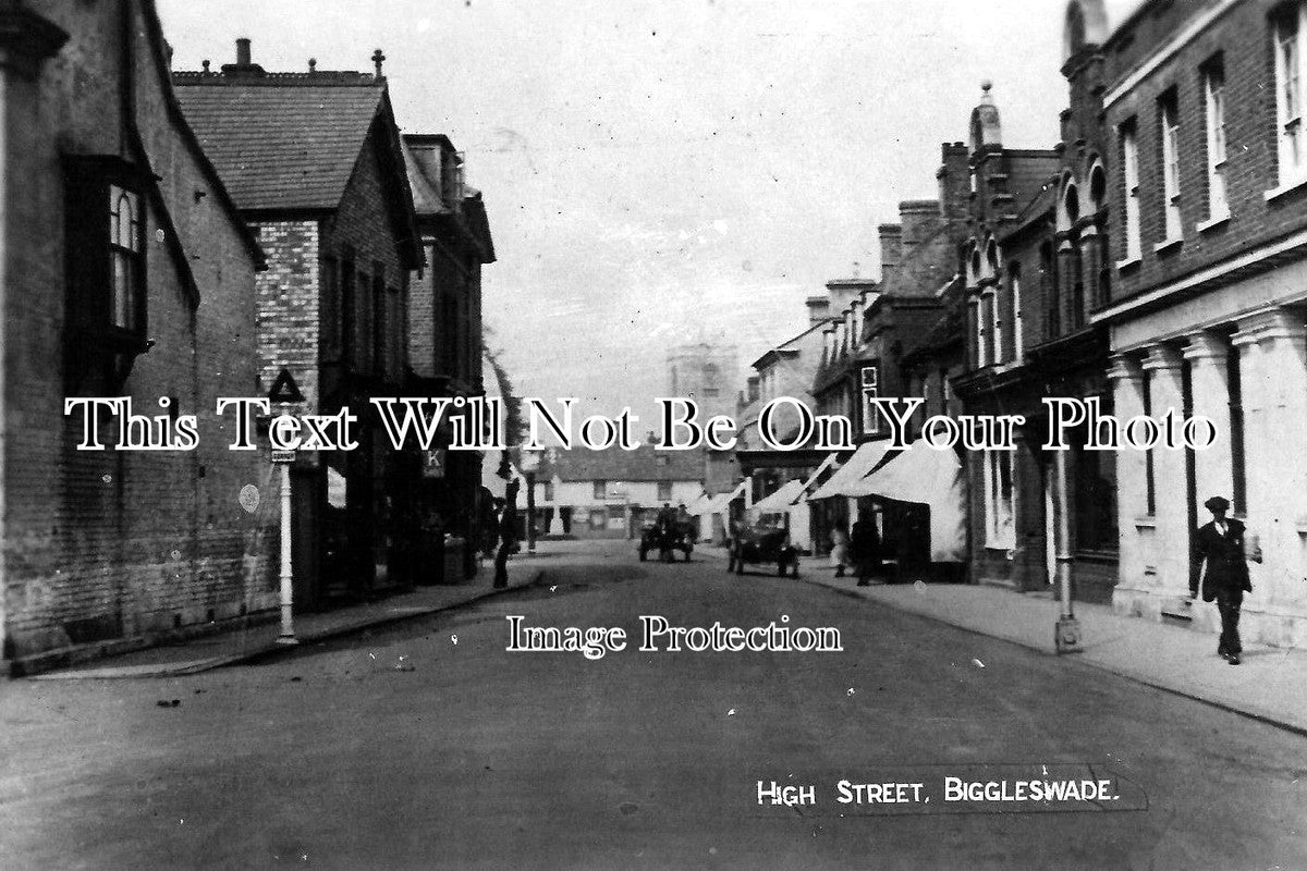 BF 69 The High Street, Biggleswade, Bedfordshire c1920s