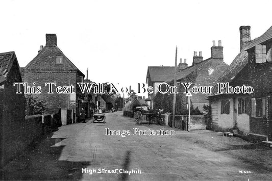 BF 741 - High Street, Clophill, Bedfordshire c1919