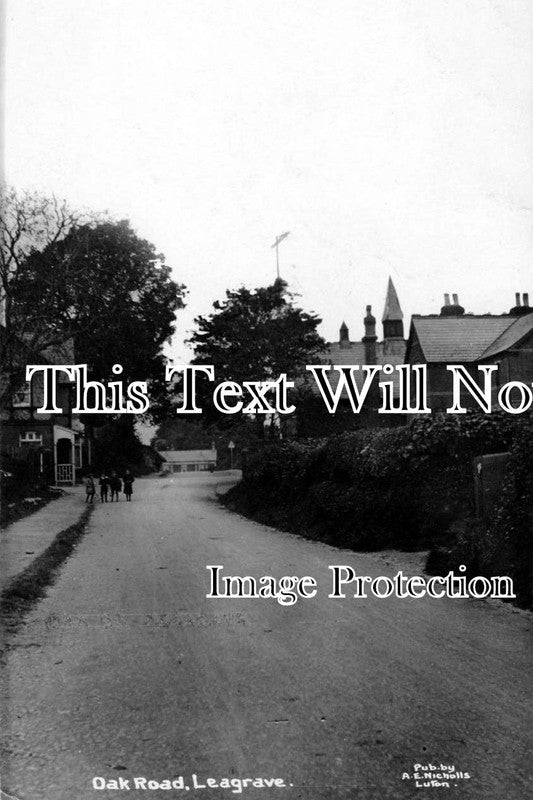 BF 81 - Oak Road, Leagrave, Luton, Bedfordshire c1914