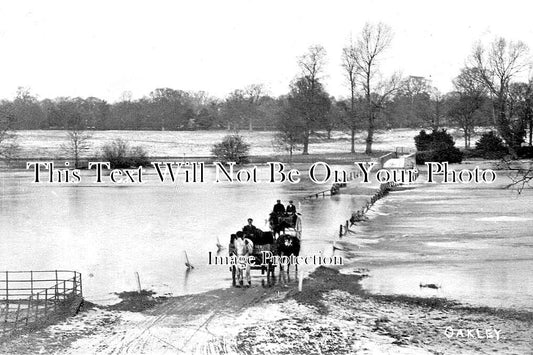 BF 824 - Oakley Floods, Bedford, Bedfordshire 1915