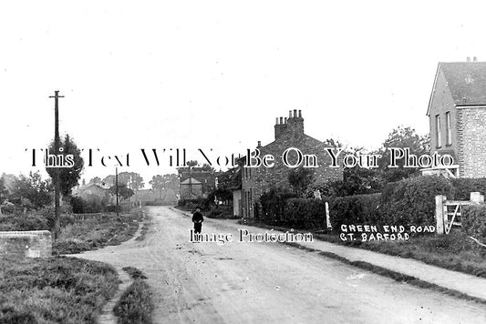 BF 826 - Green End Road, Great Barford, Bedfordshire c1924