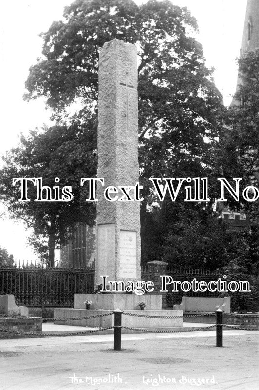 BF 848 - The Monolith, Leighton Buzzard, Bedfordshire