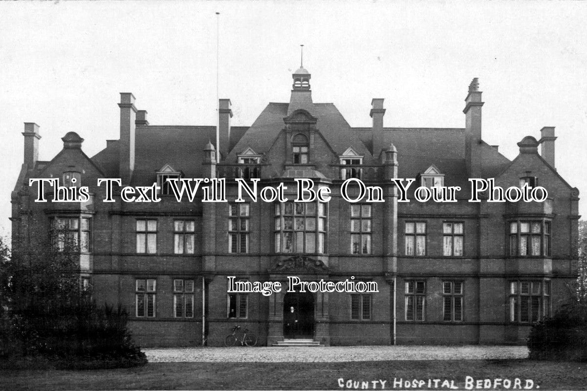 BF 85 - Bedford County Hospital, Bedfordshire c1908