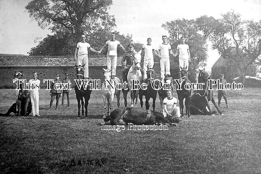 BF 855 - C Battery Horse Mounted Regiment, Luton, Bedfordshire 1918