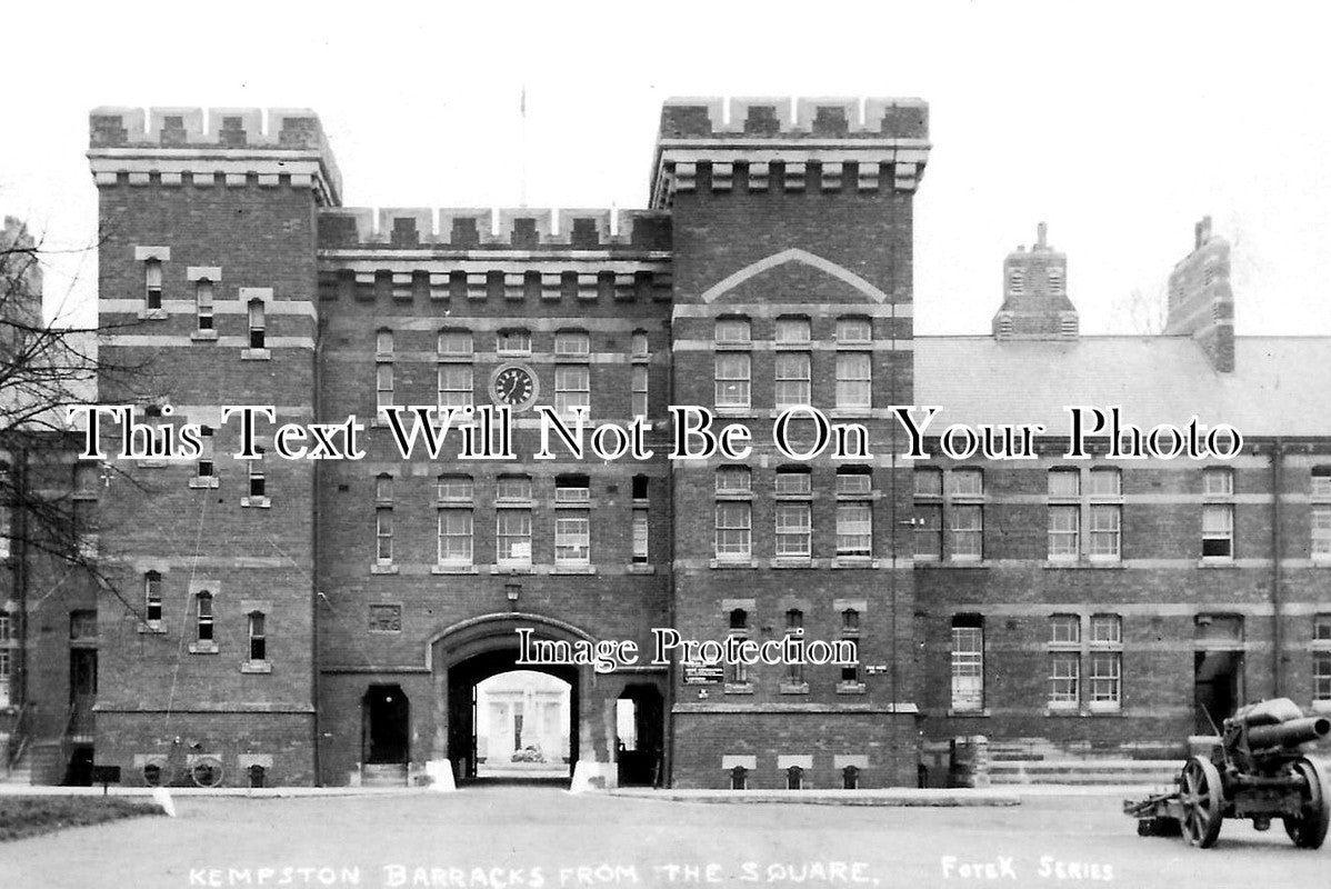 BF 890 - Kempston Military Barracks, Bedford, Bedfordshire c1912