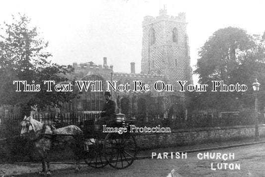 BF 909 - Luton Parish Church, Bedfordshire c1905