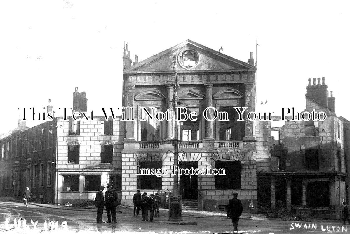 BF 979 - Luton Town Hall Fire, Bedfordshire 1919