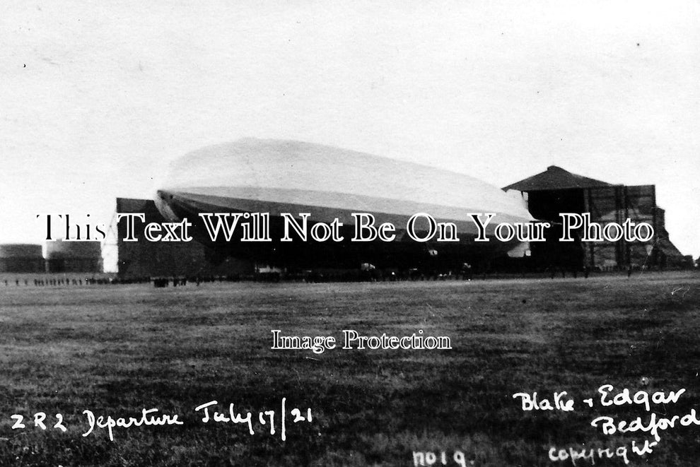 BF 98 - R38 ZR2 Airship, Bedford, Bedfordshire 1921 – JB Archive
