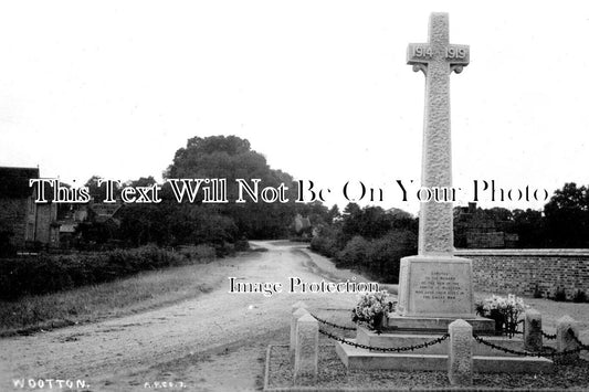 BF 999 - Wootton War Memorial, Bedfordshire