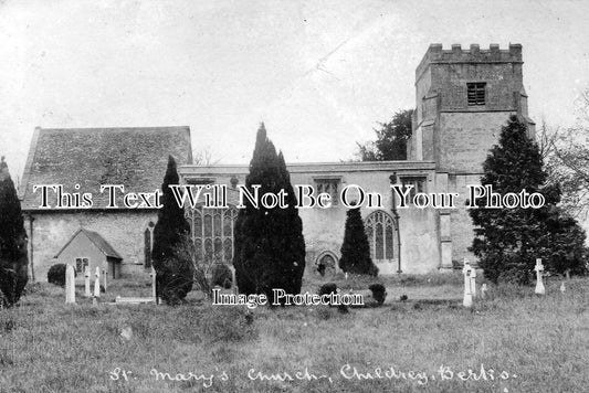 BK 1002 - St Marys Church, Childrey, Berkshire