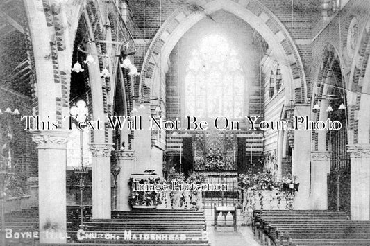 BK 1048 - Boyne Hill Church, Maidenhead, Berkshire