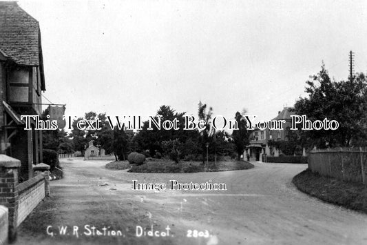 BK 1057 - Didcot Railway Station, Berkshire c1921
