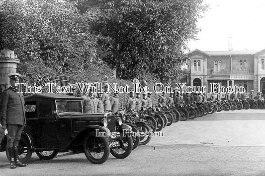 BK 1097 - AA Men & Motorcycles, Reading, Berkshire c1931