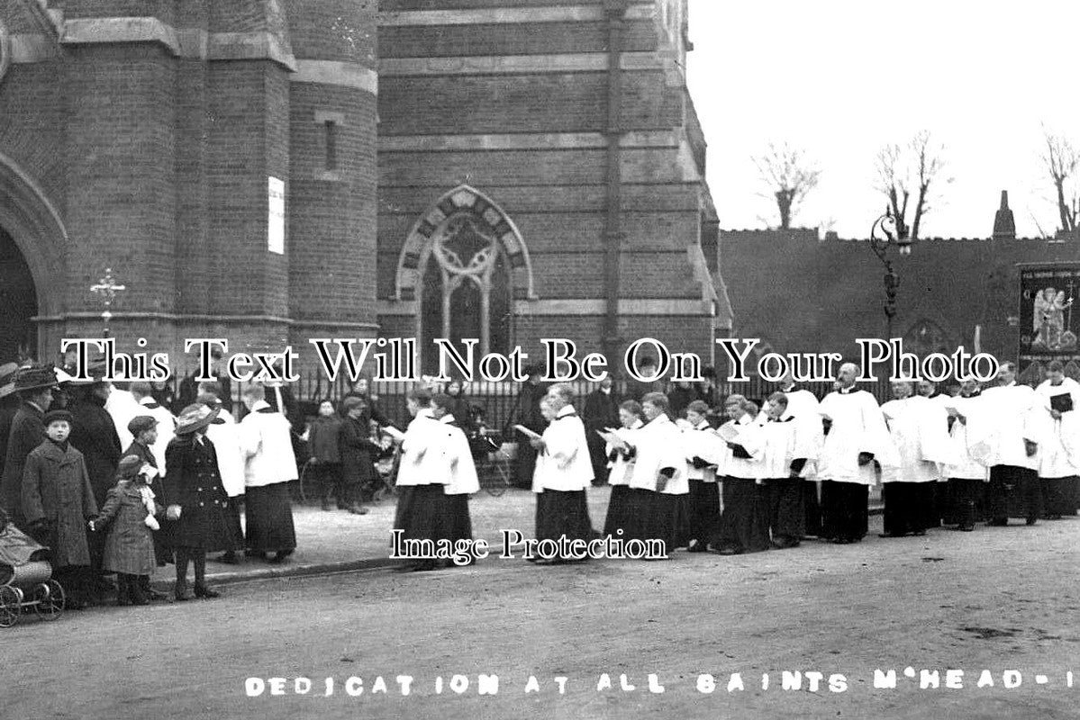 BK 1098 - Dedication At All Saints Church, Maidenhead, Berkshire