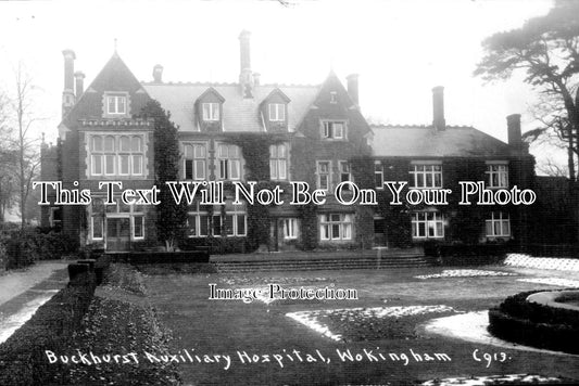 BK 1131 - Buckhurst Auxiliary Hospital, Wokingham, Berkshire