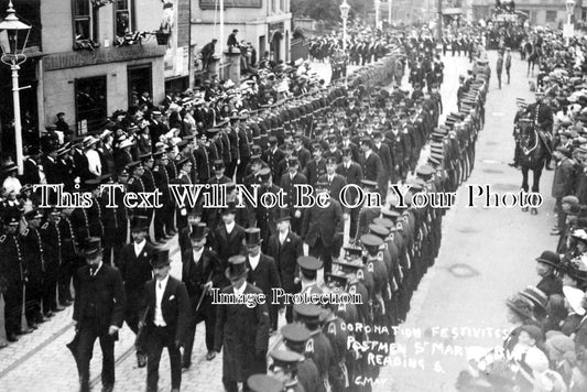 BK 1164 - Coronation Festivites, St Marys Road, Reading, Berkshire