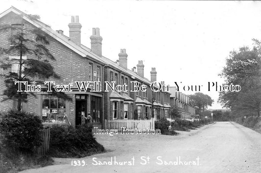 BK 1168 - Sandhurst Street, Sandhurst, Berkshire c1910