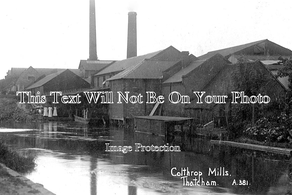 BK 1179 - Colthrop Mills, Thatcham, Berkshire c1911