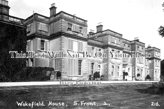 BK 1189 - South Front, Wokefield Manor House, Berkshire