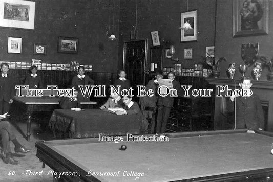BK 1228 - The 3rd Playroom, Beaumont College, Berkshire