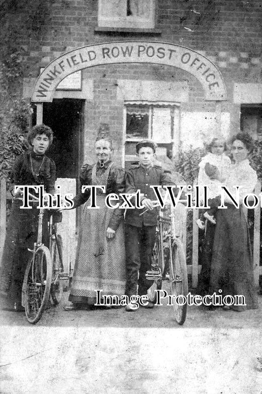 BK 1246 - Winkfield Row Post Office, Berkshire c1904