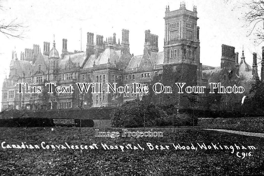 BK 1267 - Canadian Convalescent Hospital, Bear Wood, Wokingham, Berkshire