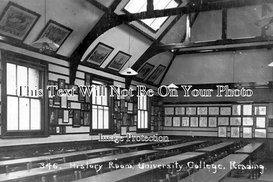 BK 1280 - History Room, University College, Reading, Berkshire