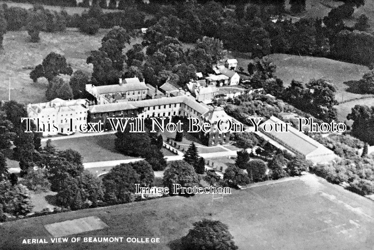 BK 1335 - Aerial View Of Beaumont College, Berkshire