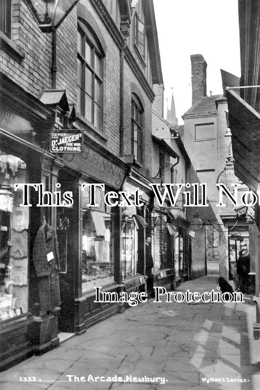 BK 1342 - The Arcade, Newbury, Berkshire c1914