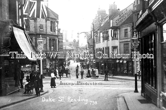 BK 1346 - Duke Street, Reading, Berkshire c1910
