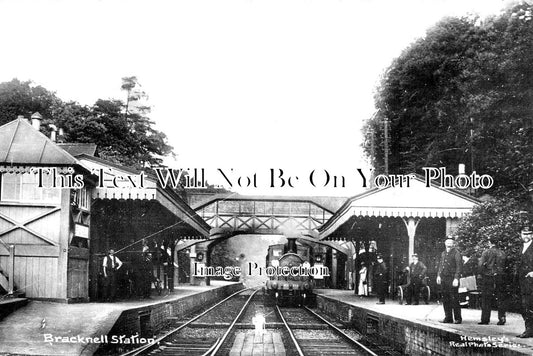 BK 1357 - Bracknell Railway Station, Berkshire