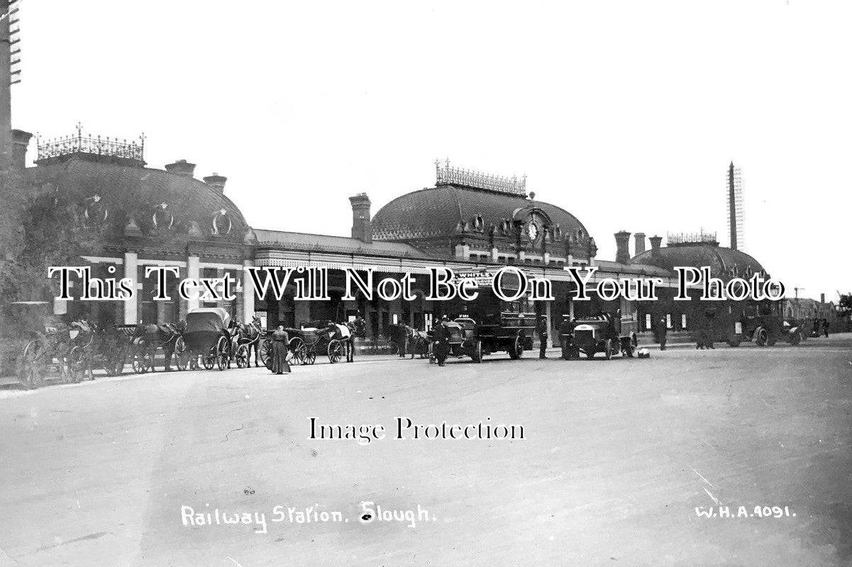 BK 1371 - Slough Railway Station, Berkshire