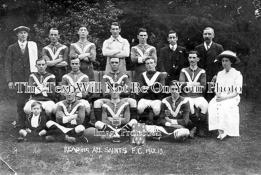 BK 1423 - Reading All Saints Football Team, Berkshire 1912-13