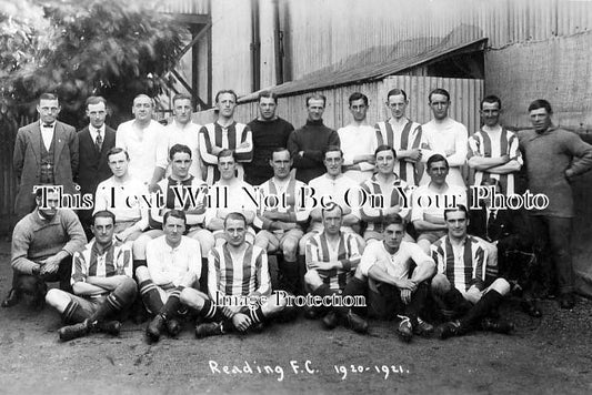 BK 1464 - Reading Football League, 3rd Division South Team, Berkshire 1920-21