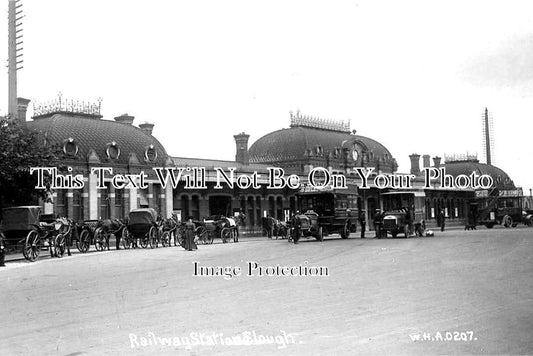 BK 1529 - Slough Railway Station, Berkshire c1915