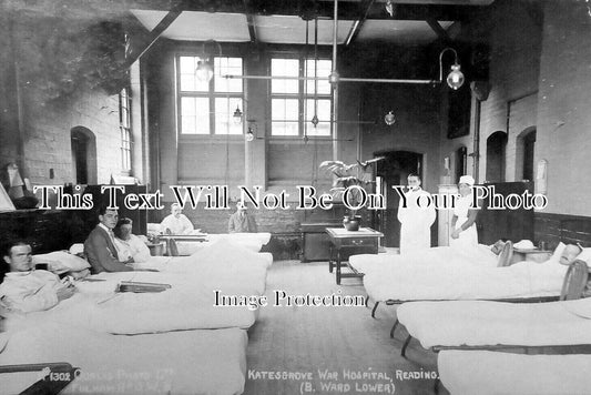 BK 1573 - B Ward, Katesgrove War Hospital, Reading, Berkshire