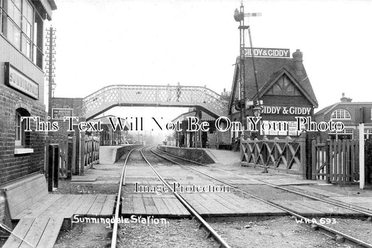 BK 1575 - Sunningdale Railway Station, Berkshire