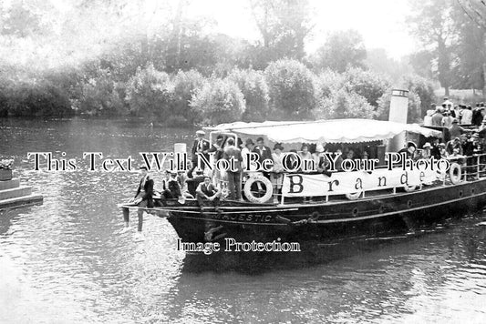 BK 1580 - Cawston Launch, Reading, Berkshire c1910