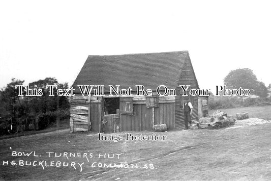 BK 1587 - Bowl Turners Hut, H.G. Bucklebury Common, Berkshire c1928