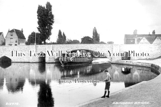 BK 1600 - Abingdon Bridge, Berkshire c1939