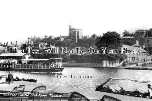 BK 1602 - Winsor Castle & River Thames, Berkshire
