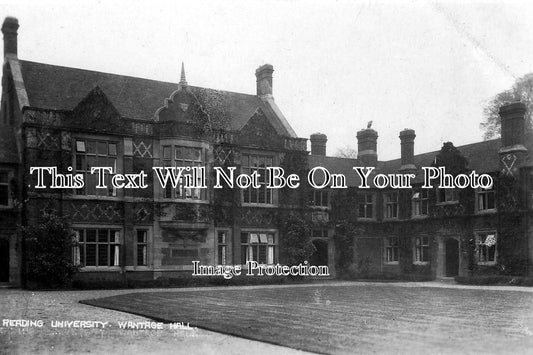 BK 165 - Wantage Hall, Reading University, Berkshire