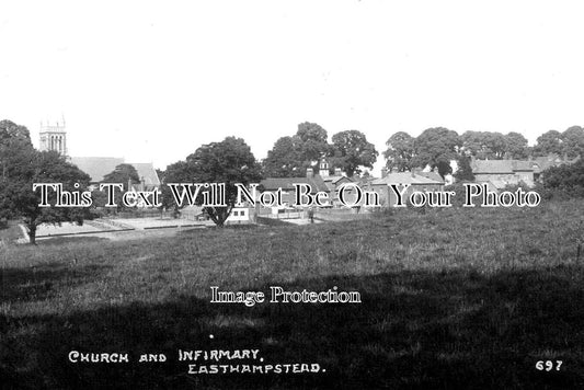BK 1662 - Church & Infirmary, Easthampstead, Berkshire