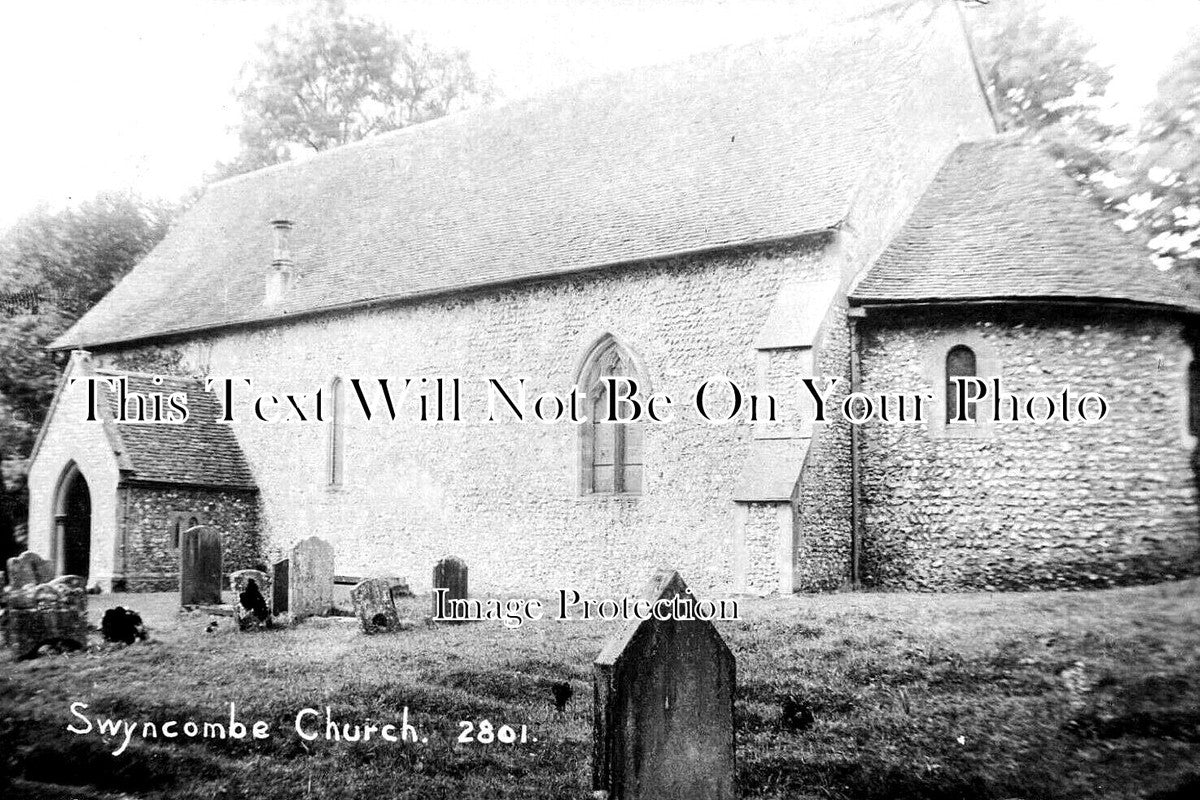 BK 1719 - Swyncombe Church, Berkshire